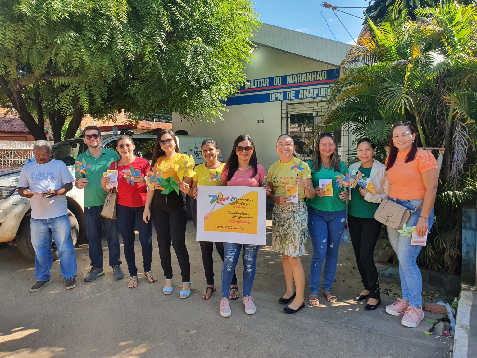 SEMAS Promove Ação contra o Trabalho Infantil nas ruas da Cidade
