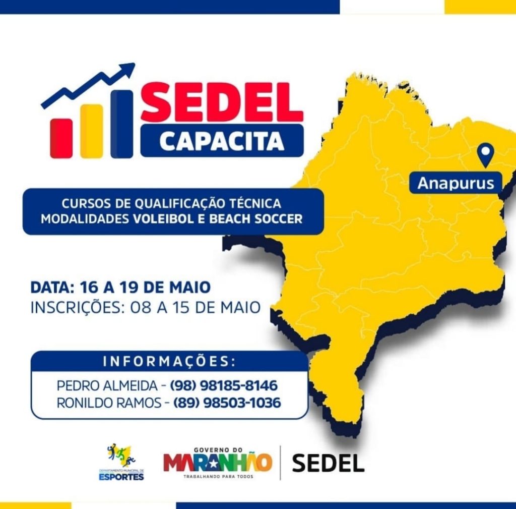 Curso de Qualificação Técnica modalidade Voleibol e Beach Soccer.